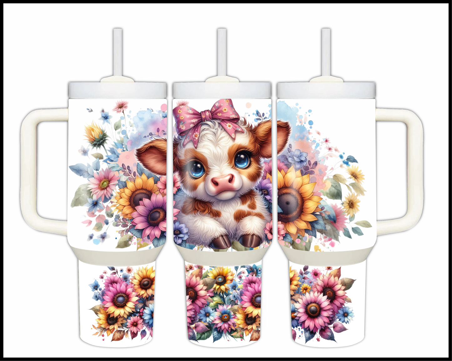 Born to Stand Out In the Herd Stainless Steel Big 40oz Tumbler (090)