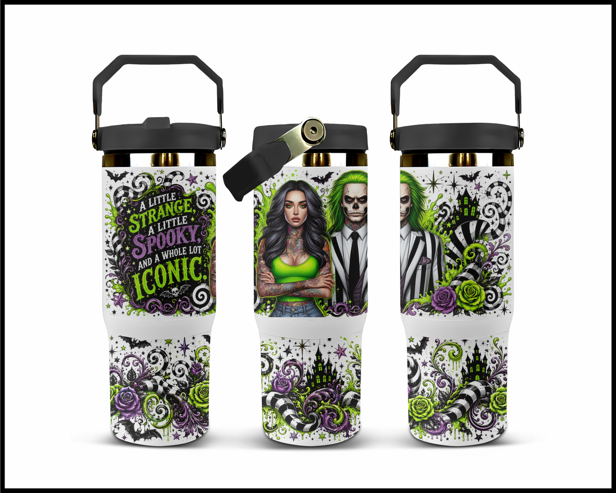 A Whole Lot Of Iconic Big Guzzler Stainless Steel Tumbler (1034)