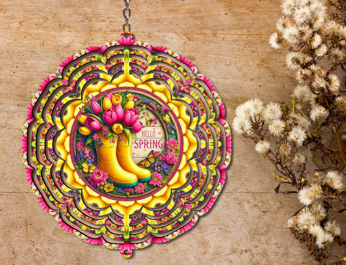 Spring Welcome Wind Spinner (339)