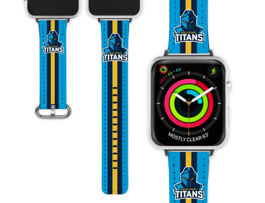 Gold Coast Titans Apple Watch Band (064)