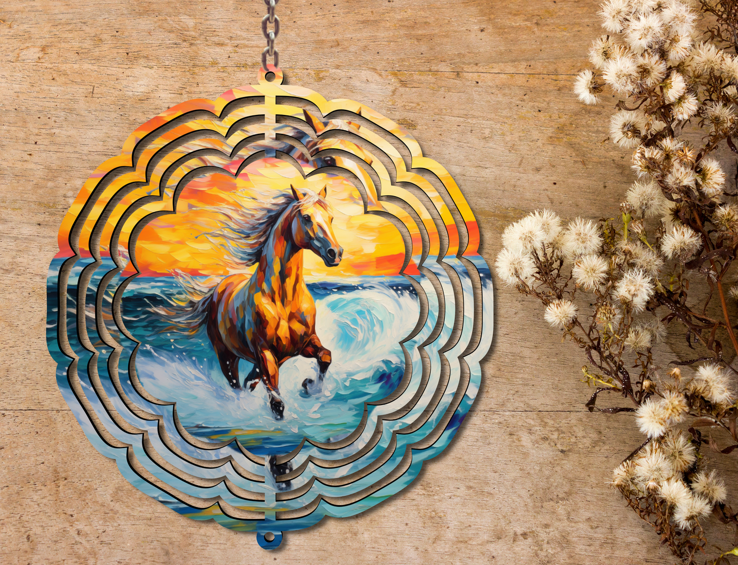 Horse Wind Spinner (185)