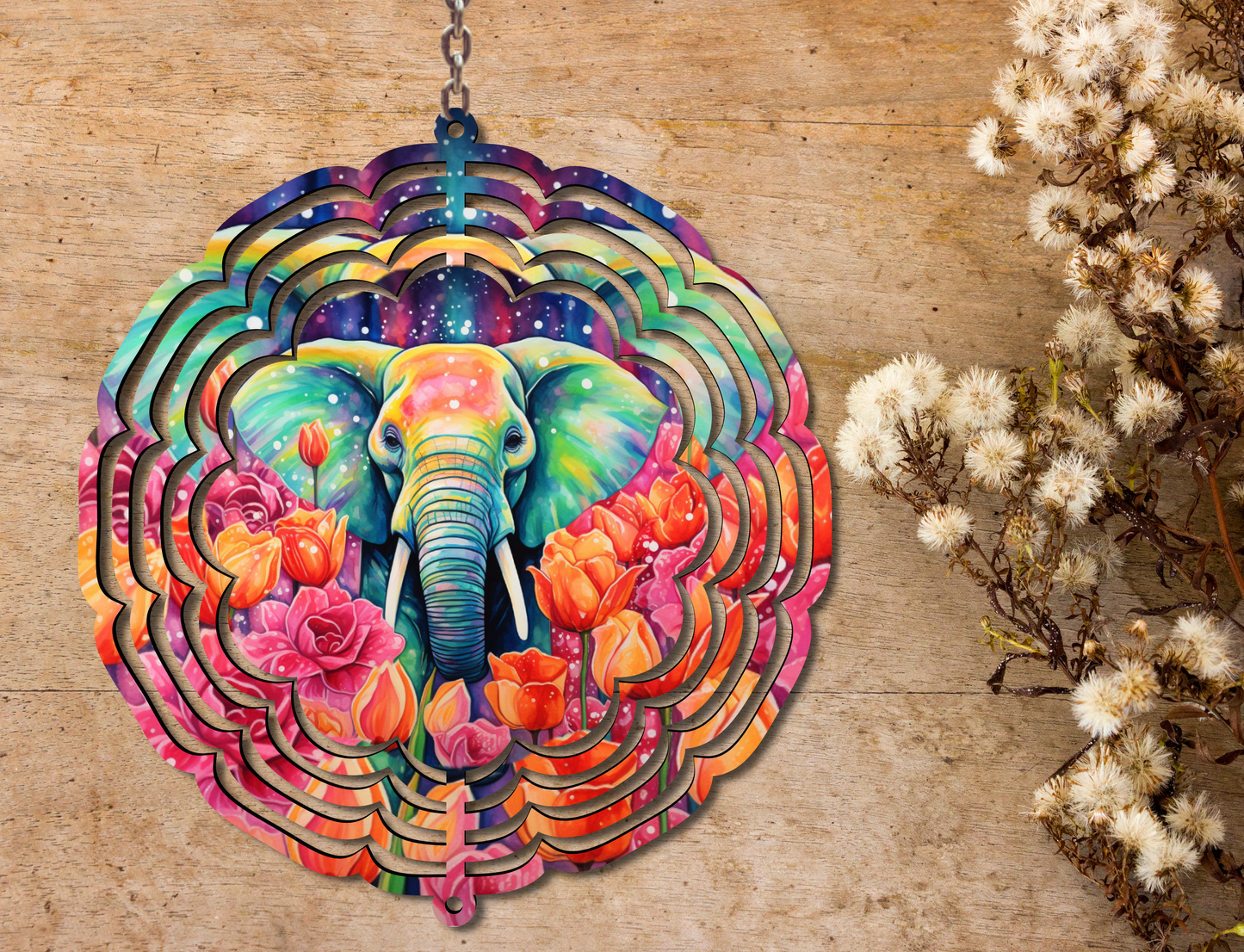 Elephant Wind Spinner (161)