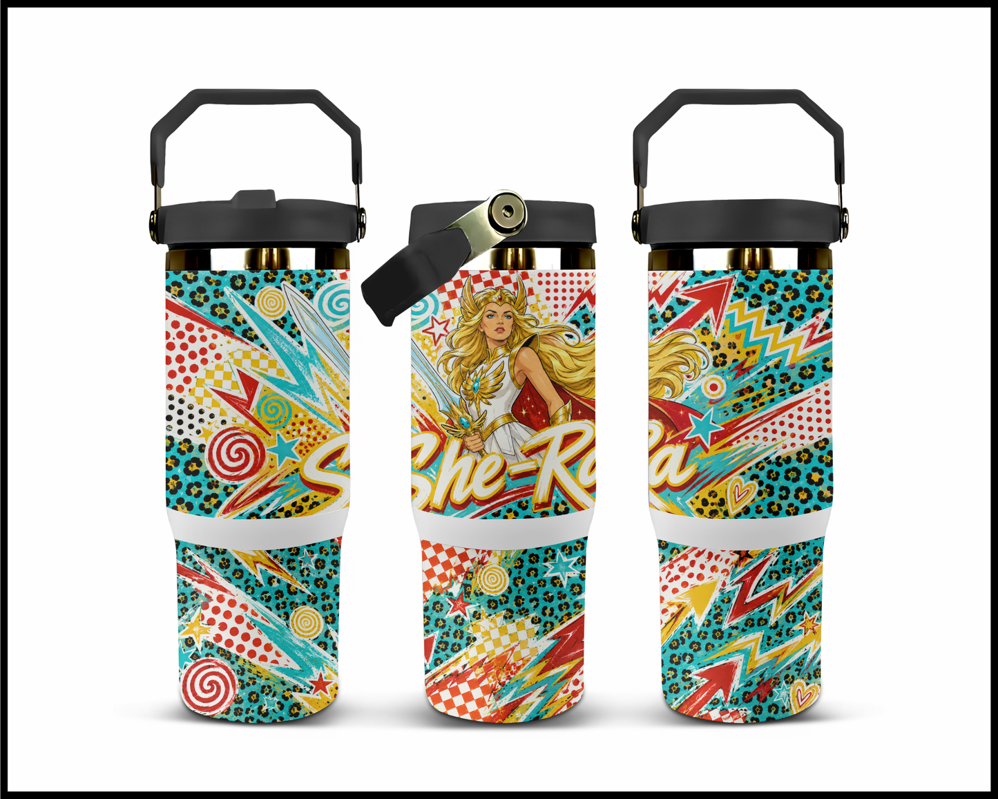 She-Ra Inspired Big Guzzler Stainless Steel Tumbler (1309)
