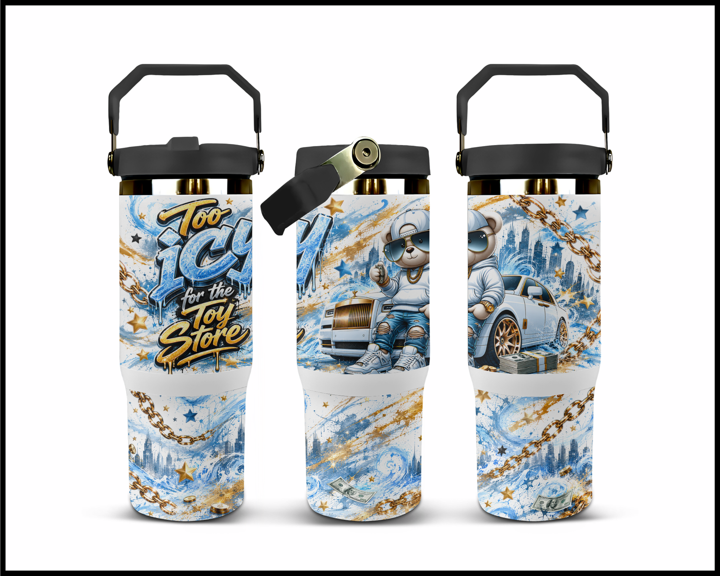 Too Ice For The Toy Story Big Guzzler Stainless Steel Tumbler (1367)