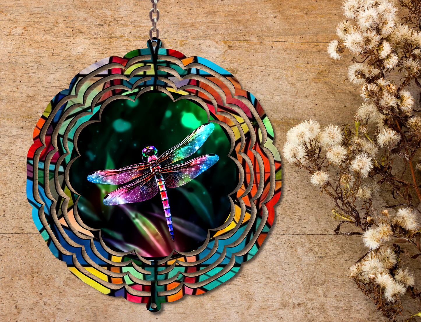 Dragonfly Wind Spinner (048)