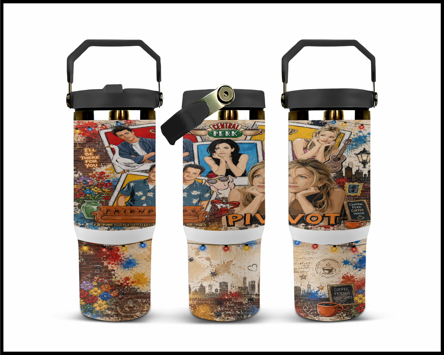 Friends Inspired Stainless Steel Tumbler (1446)