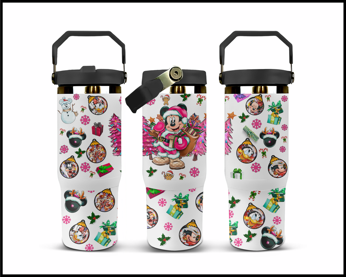 Fantasy Themed Christmas Stainless Steel Tumbler (1473)