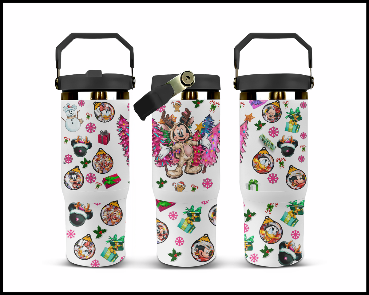 Fantasy Themed Christmas Stainless Steel Tumbler (1474)
