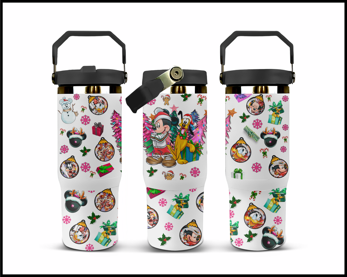 Fantasy Themed Christmas Stainless Steel Tumbler (1490)