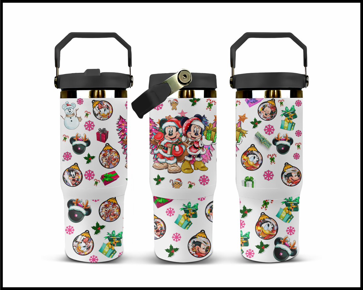 Fantasy Themed Christmas Stainless Steel Tumbler (1491)