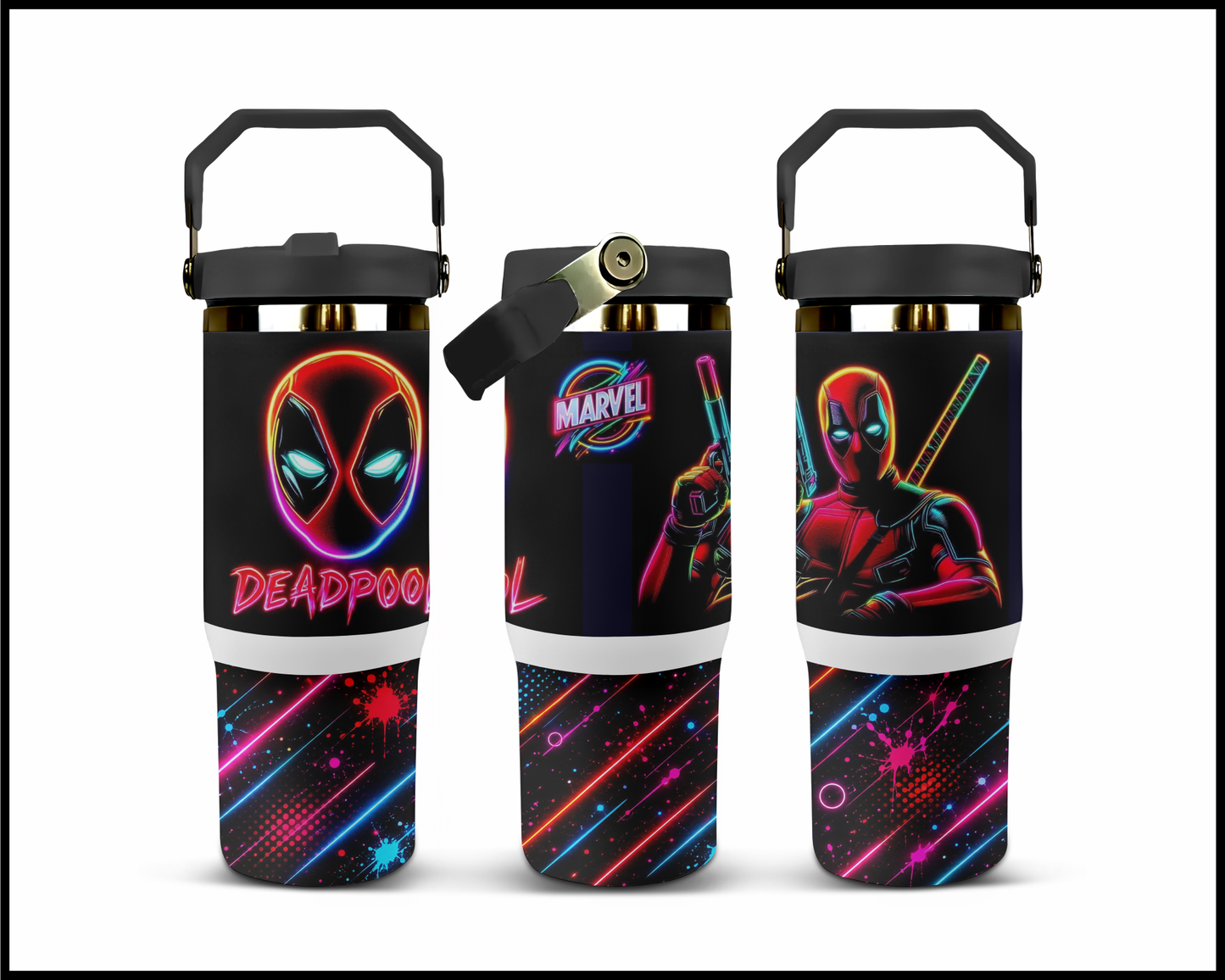Electric Glow - Mercenary Stainless Steel Tumbler (1495)