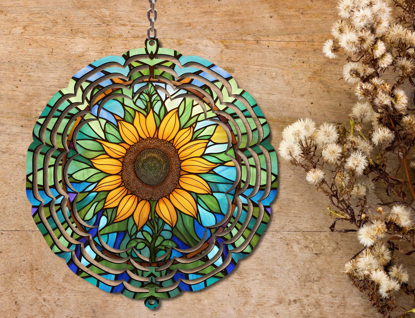 Floral Wind Spinner (265)