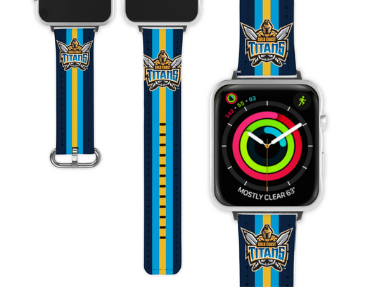 Gold Coast Titans Apple Watch Band (068)