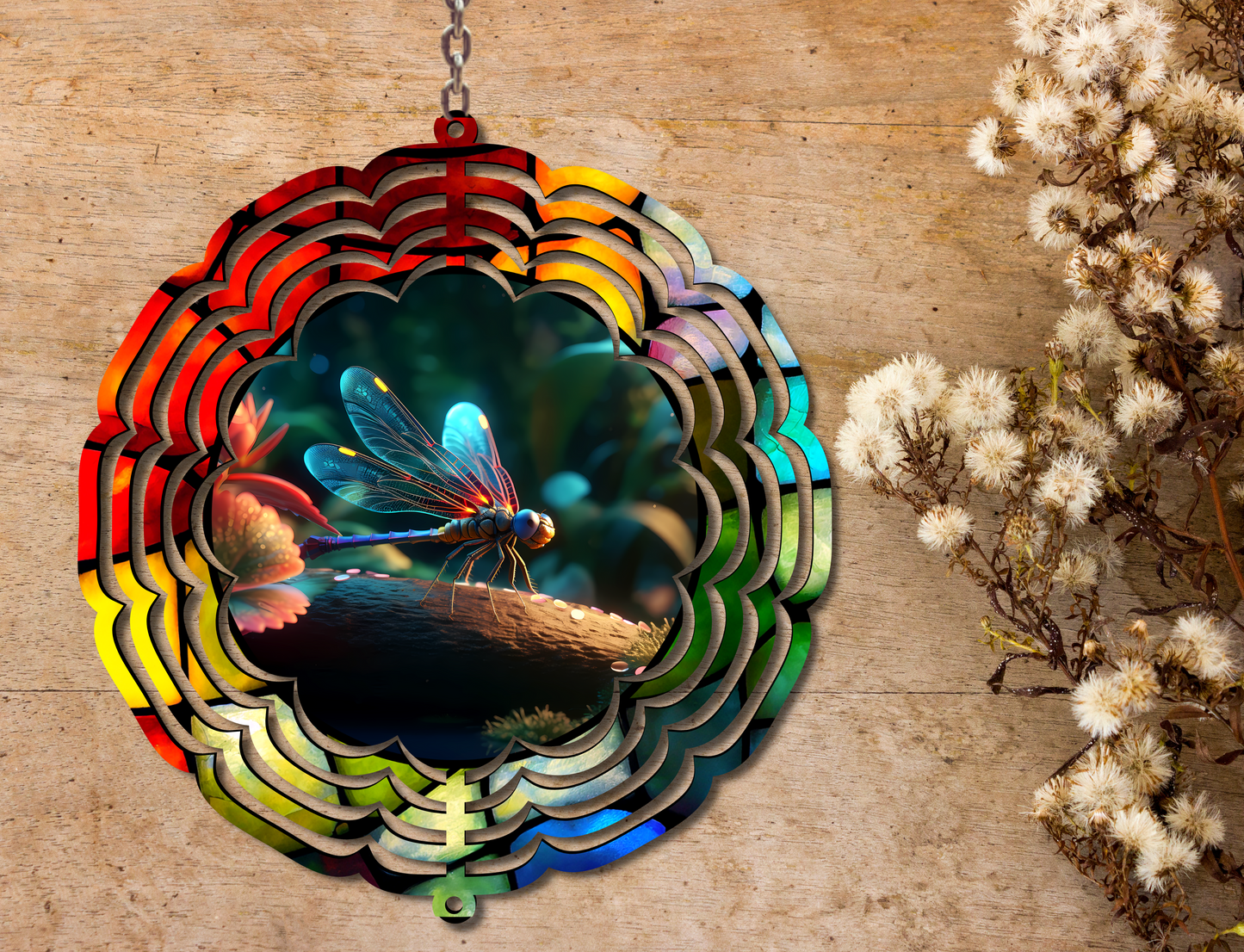 Dragonfly Wind Spinner (047)