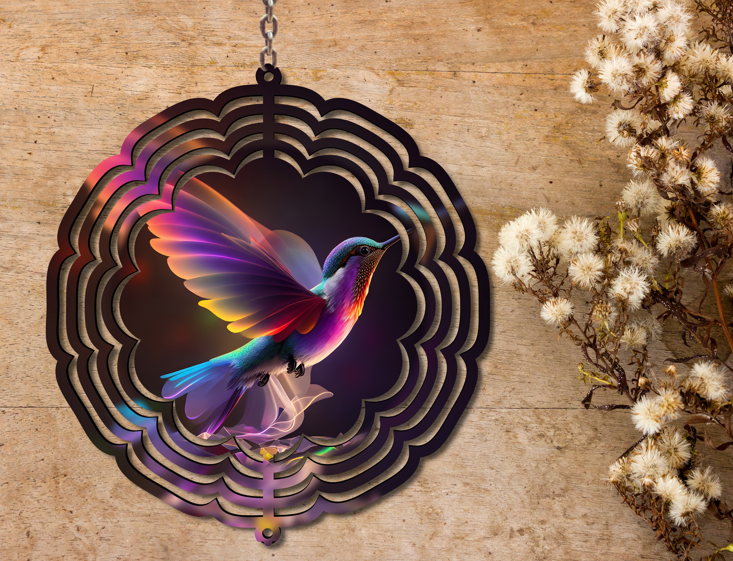 Humming Bird Wind Spinner (066)