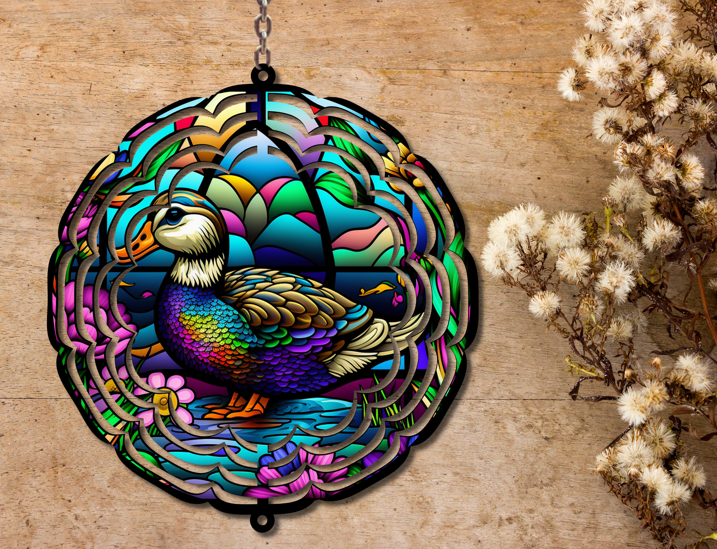 Duck Wind Spinner (091)