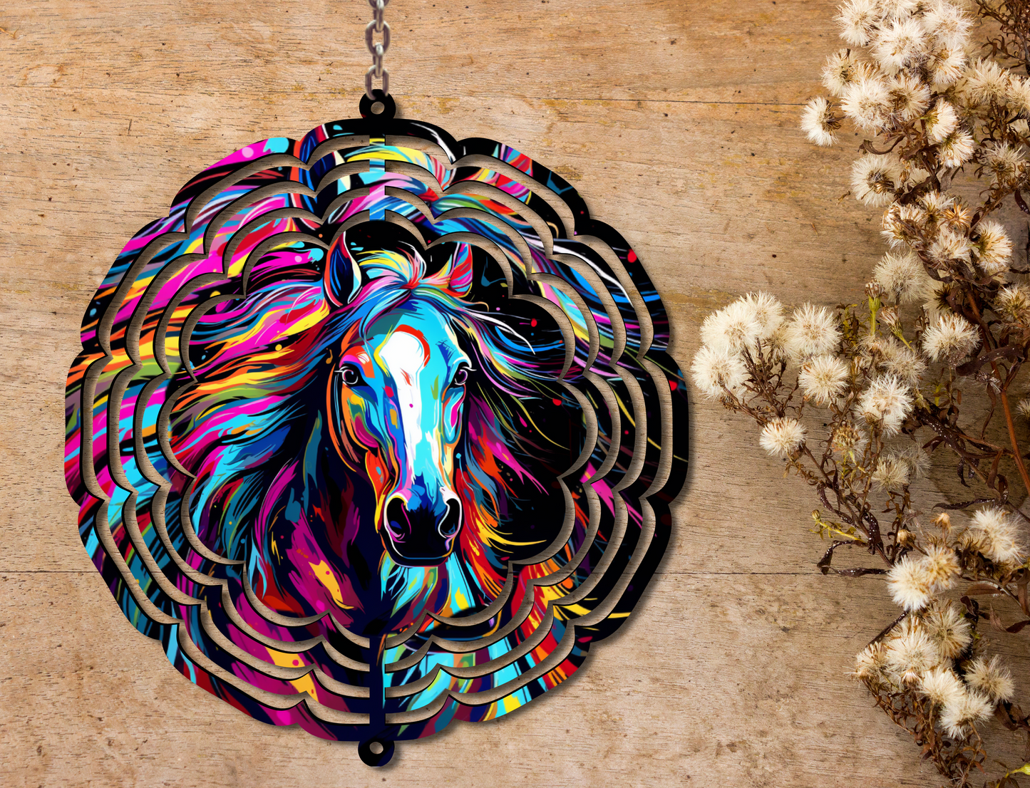 Horse Wind Spinner (189)