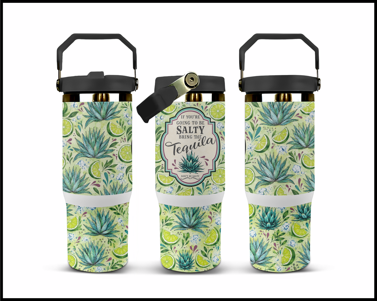 Bring The Tequilla Stainless Steel Big Guzzler Tumbler (1540)