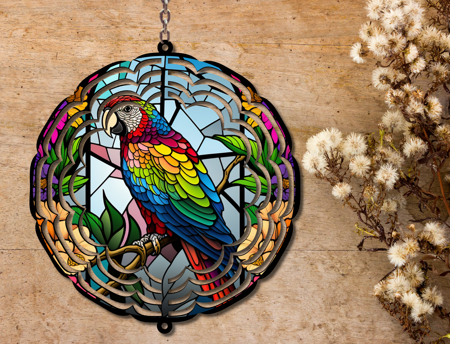 Parrot Wind Spinner (115)