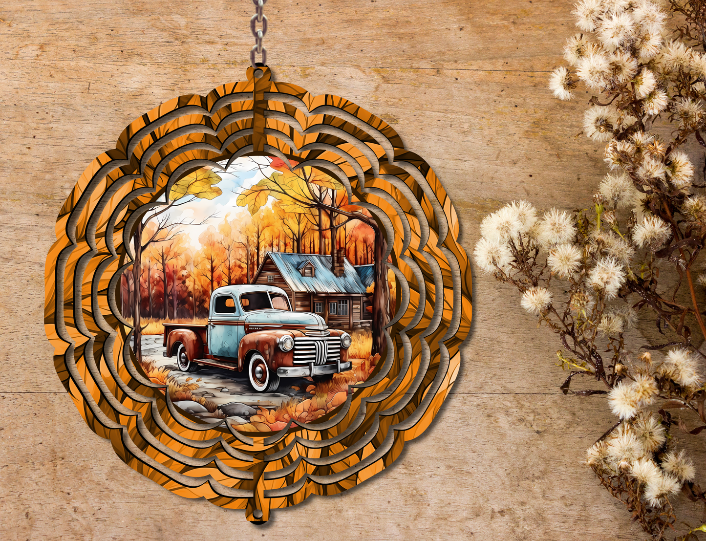 Country Theme Wind Spinner (319)