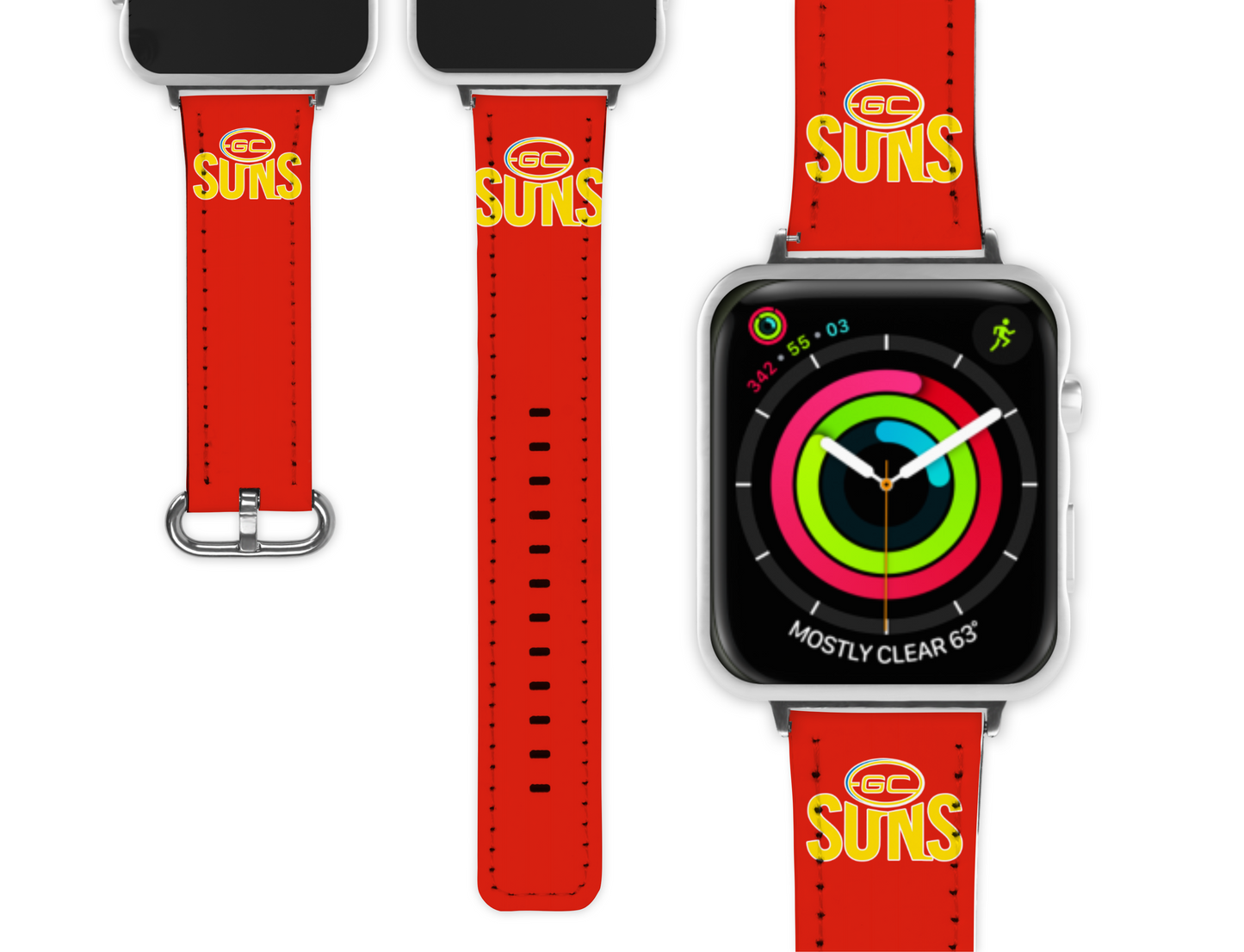 Gold Coast Suns Apple Watch Band (070)