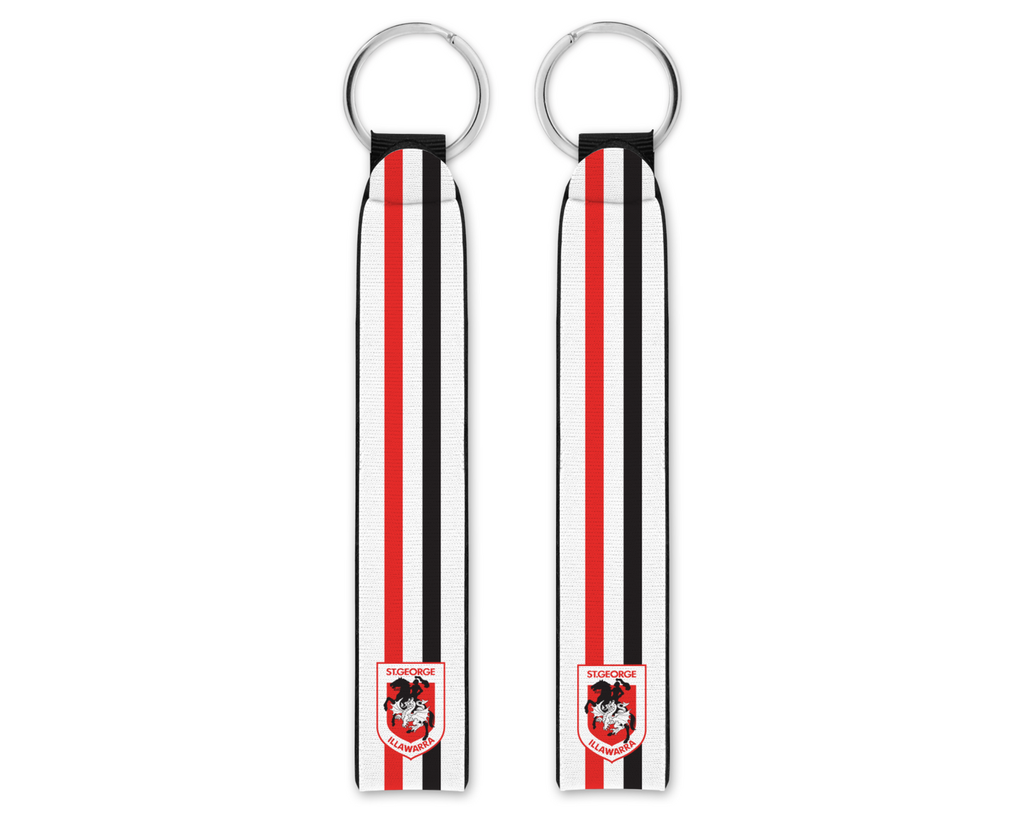 St George Dragons Wristband Keychain (016)