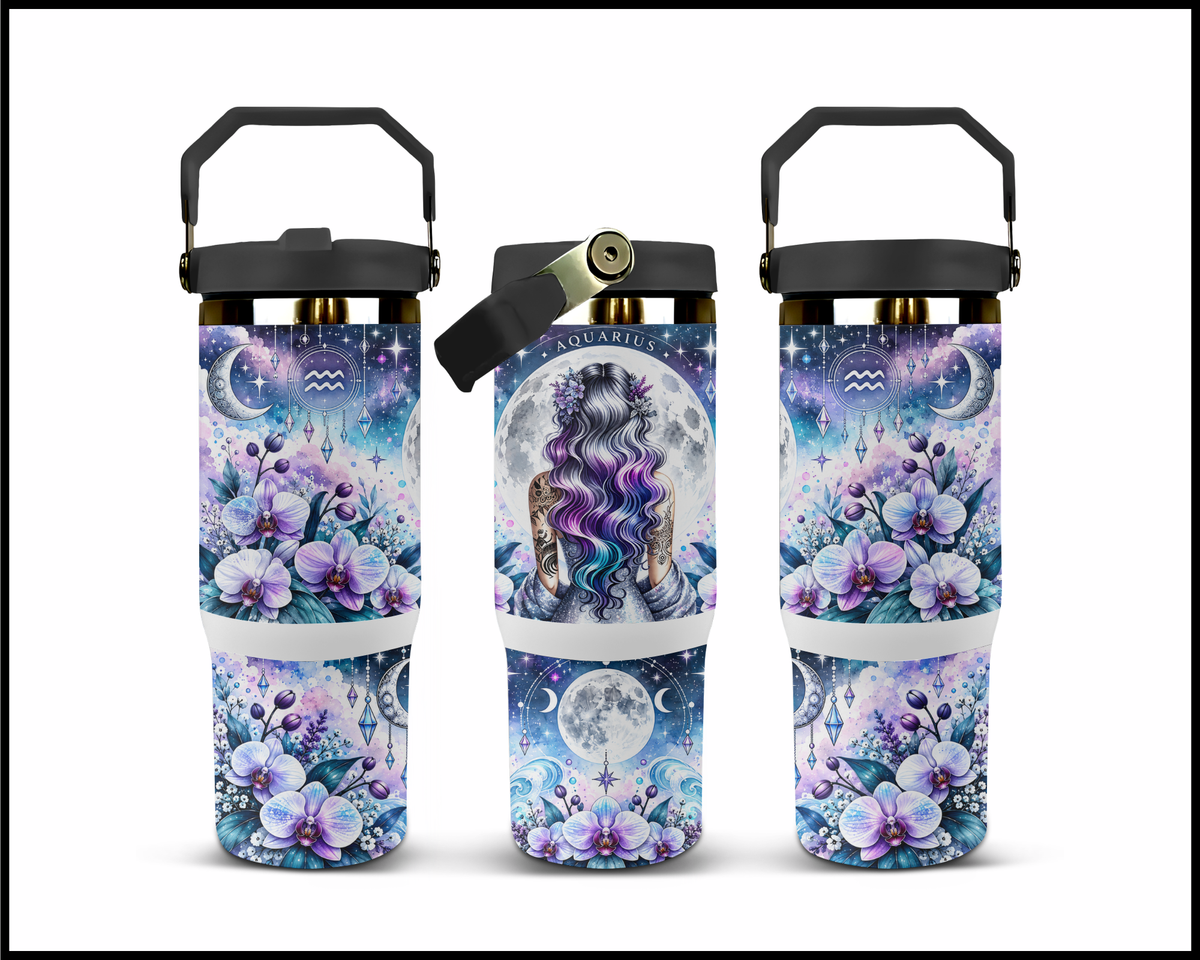 Aquarius Stainless Steel Big Guzzler Tumbler (1718)