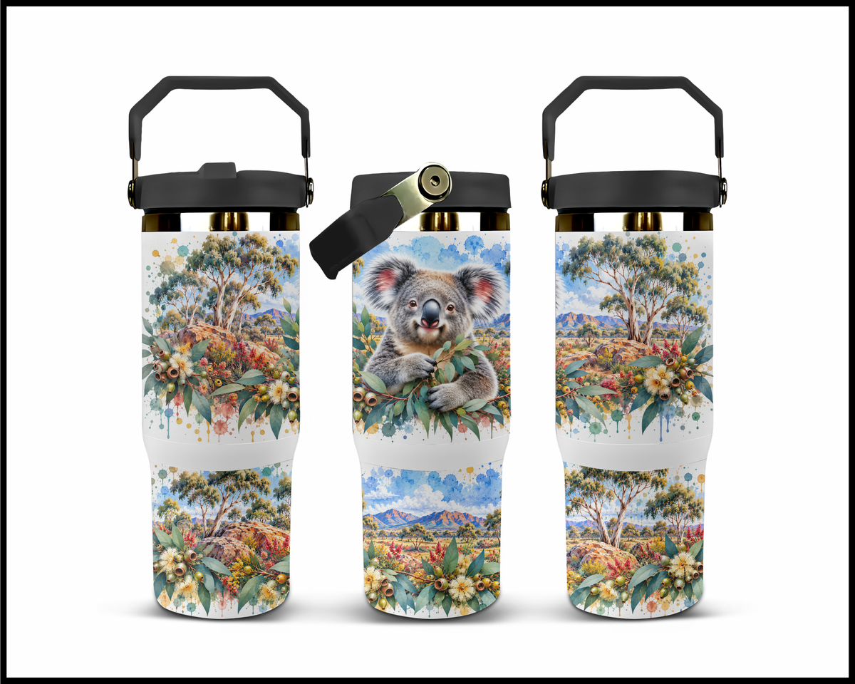 The Outback Branch-Sitter Stainless Steel Big Guzzler Tumbler (1790)