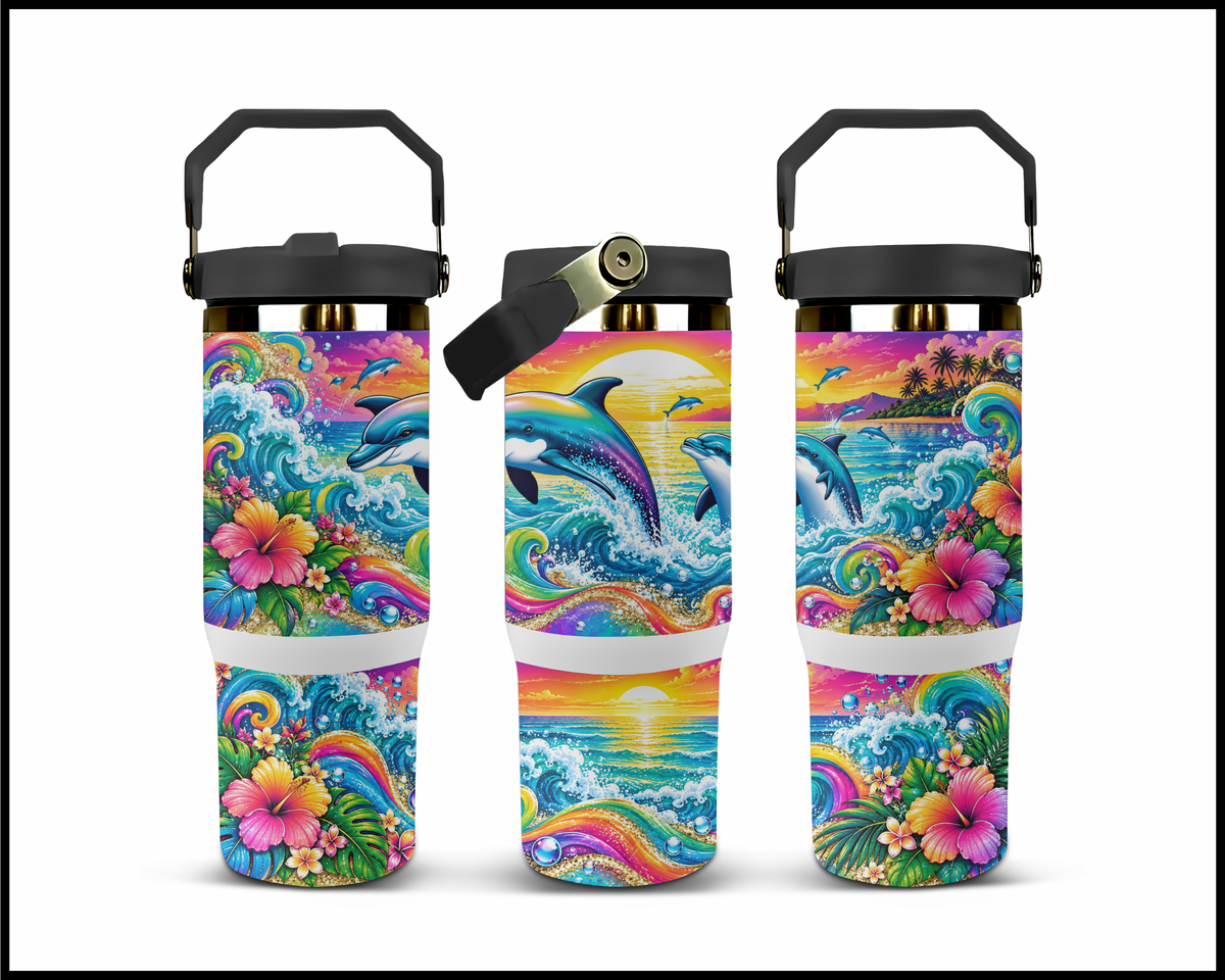 The Splash Zone Stainless Steel Big Guzzler Tumbler (1794)