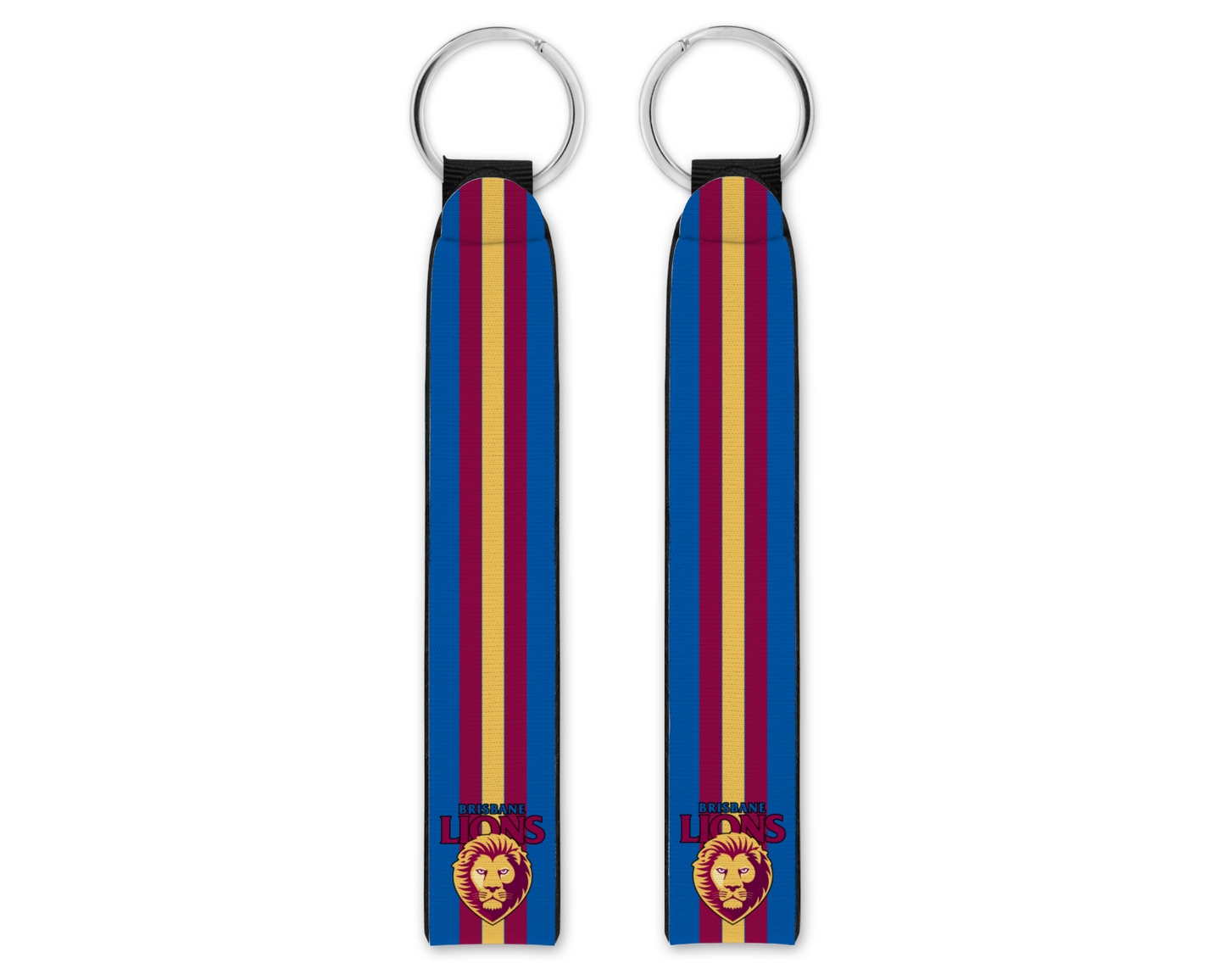 Brisbane Lions Wristband Keychain (100)