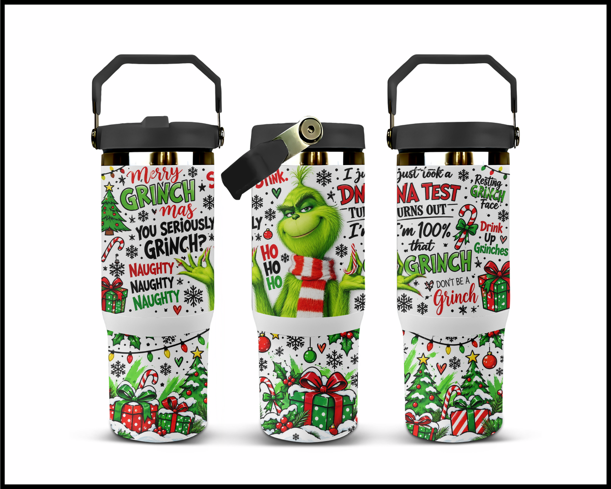 The Whoville Mischief Manifesto Stainless Steel Big Guzzler Tumbler (1805)