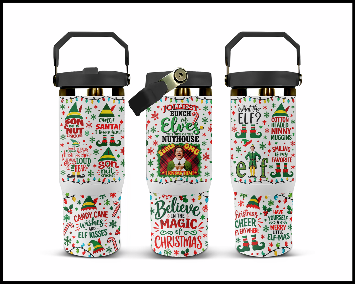 Jolly Vibes Stainless Steel Big Guzzler Tumbler (1810)