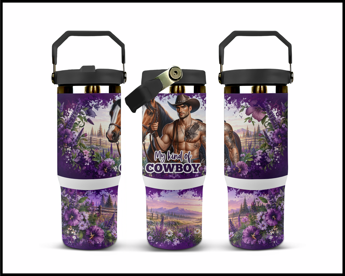 My Kind Of Cowboy Stainless Steel Big Guzzler Tumbler (1824)
