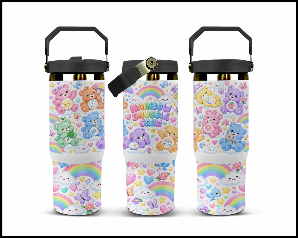 The Happy Cloud Carnival Stainless Steel Big Guzzler Tumbler (1829)