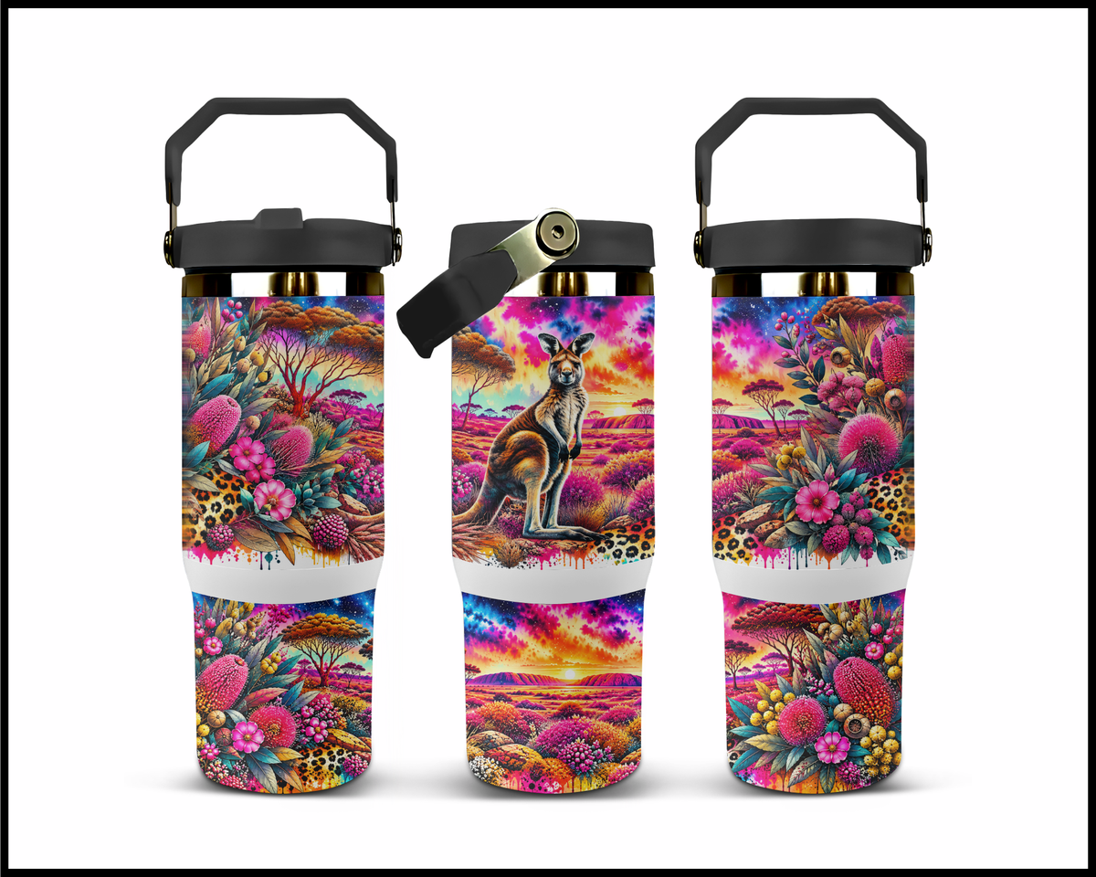 Roo-d Awakening Stainless Steel Big Guzzler Tumbler (1843)
