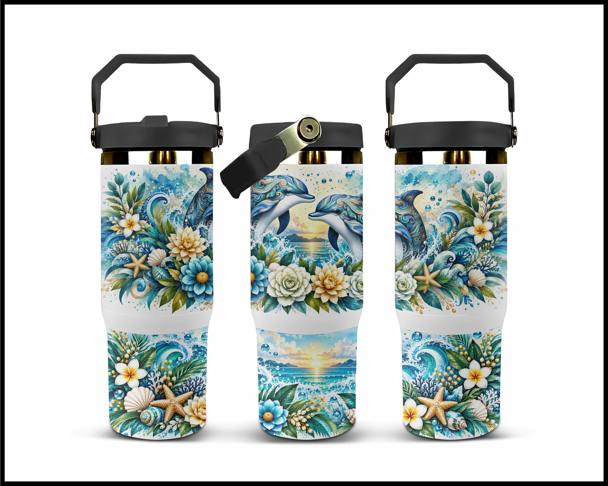 A Symphony of The Sea Stainless Steel Big Guzzler Tumbler (1847)