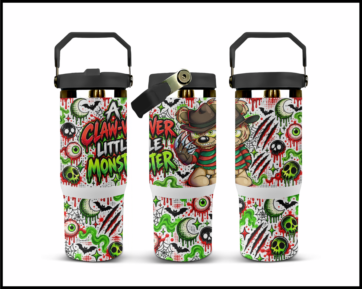 Claw-ver Little Monster Stainless Steel Big Guzzler Tumbler (1864)