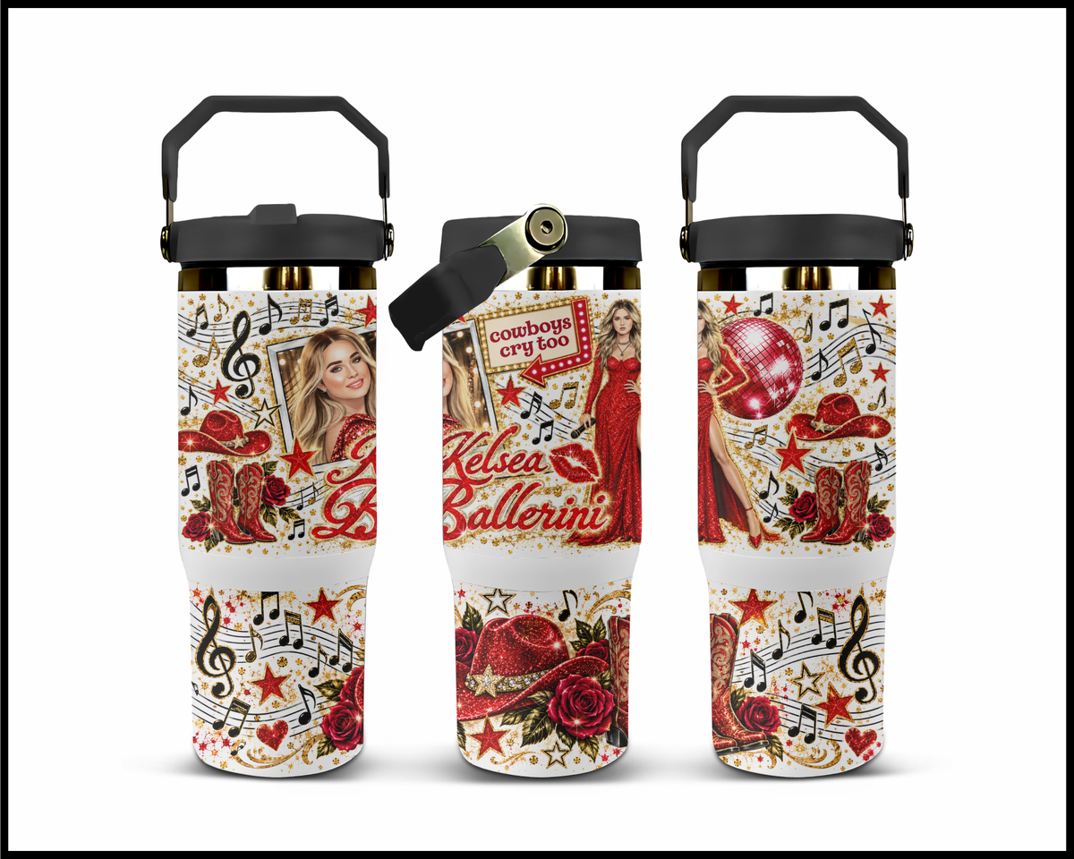 Kelsea Balerini Inspired Stainless Steel Big Guzzler Tumbler (1878)
