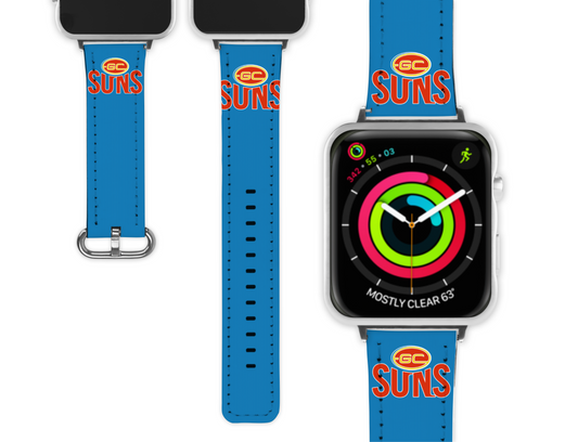Gold Coast Suns Apple Watch Band (072)