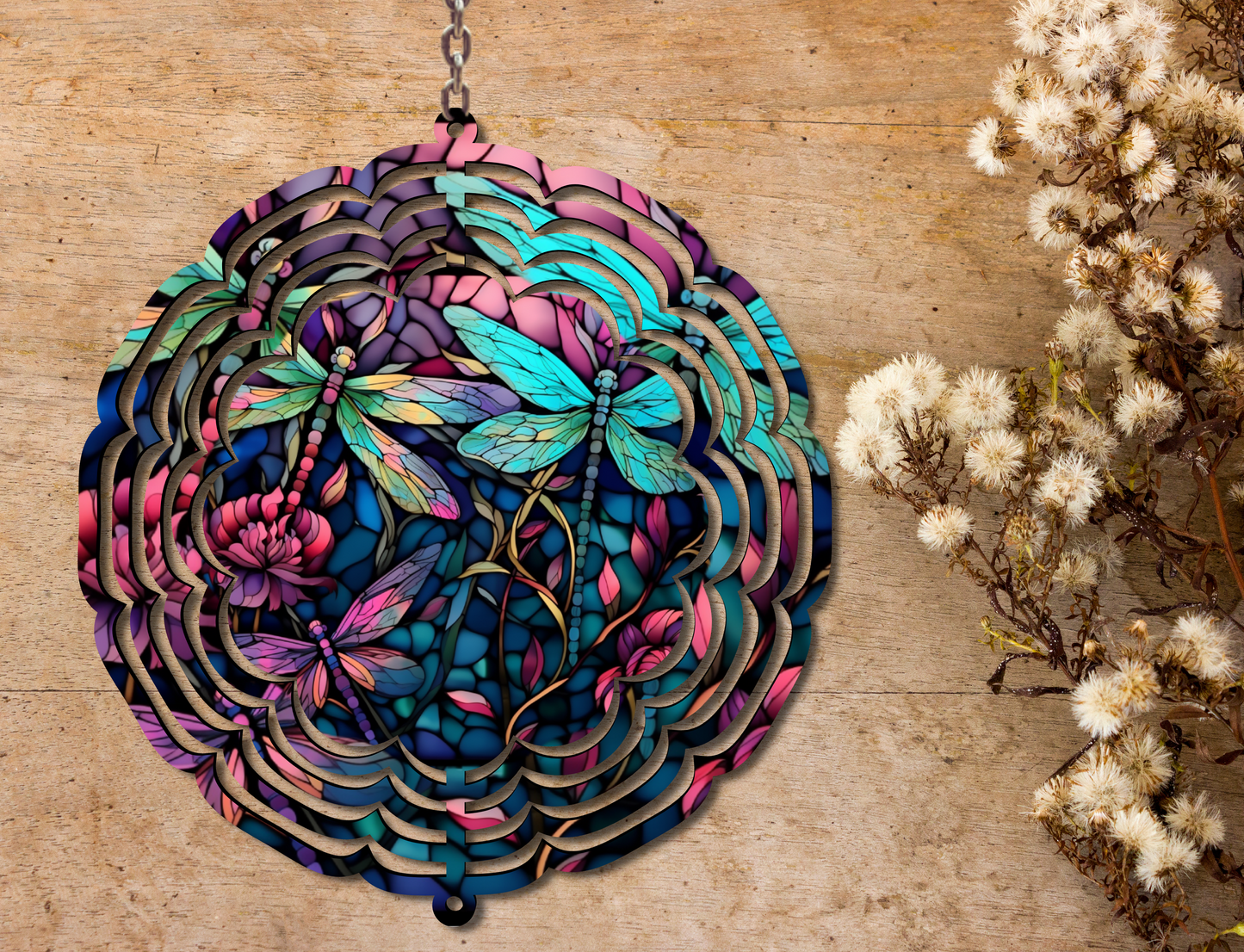 Dragonflies Wind Spinner (168)