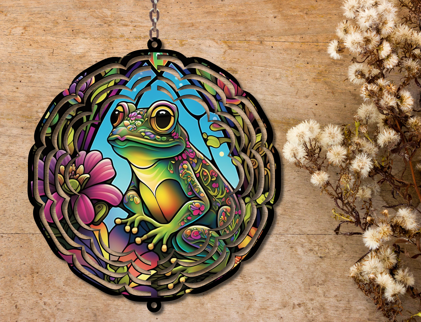 Frog Wind Spinner (096)