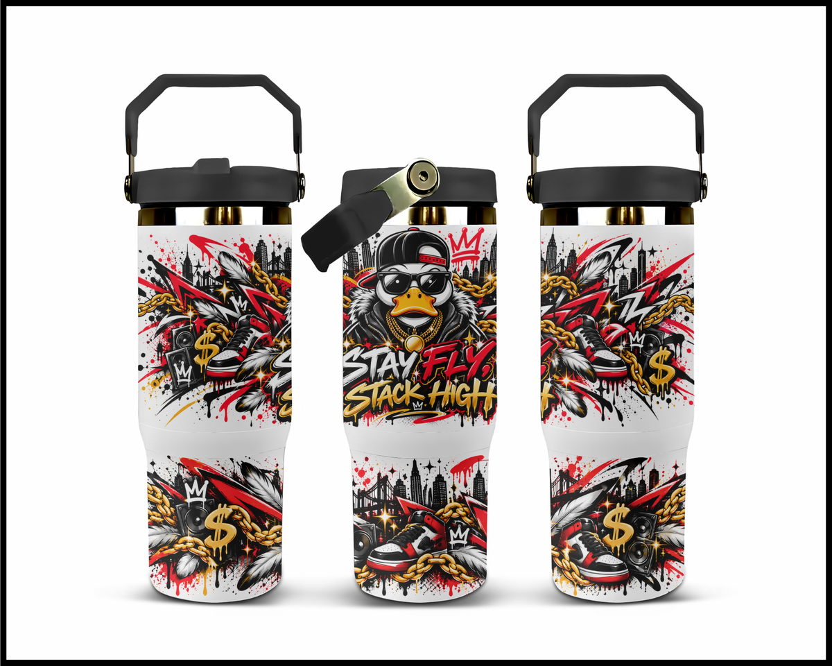 Stay Fly Stack High Stainless Steel Big Guzzler Tumbler (1914)