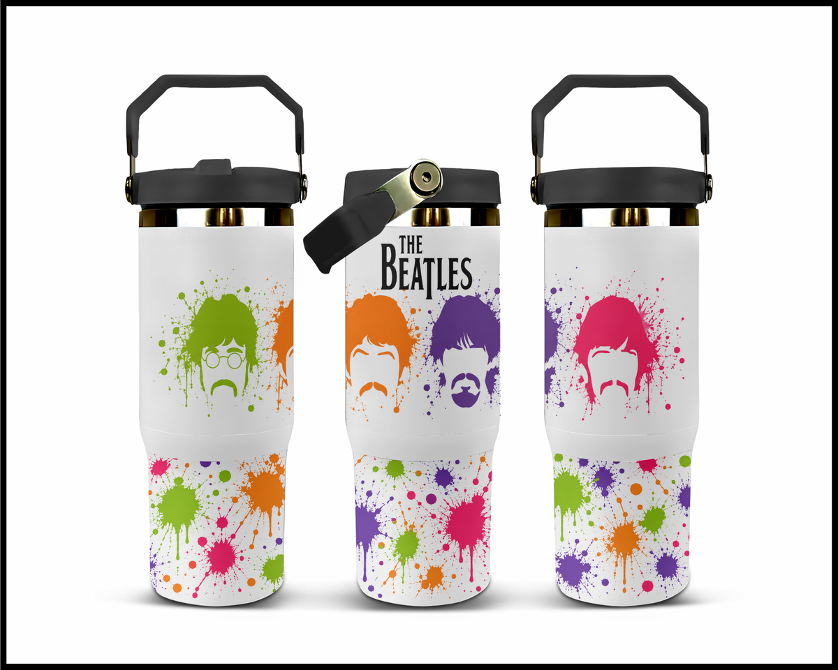 The Beatles Inspired Stainless Steel Big Guzzler Tumbler (1992)