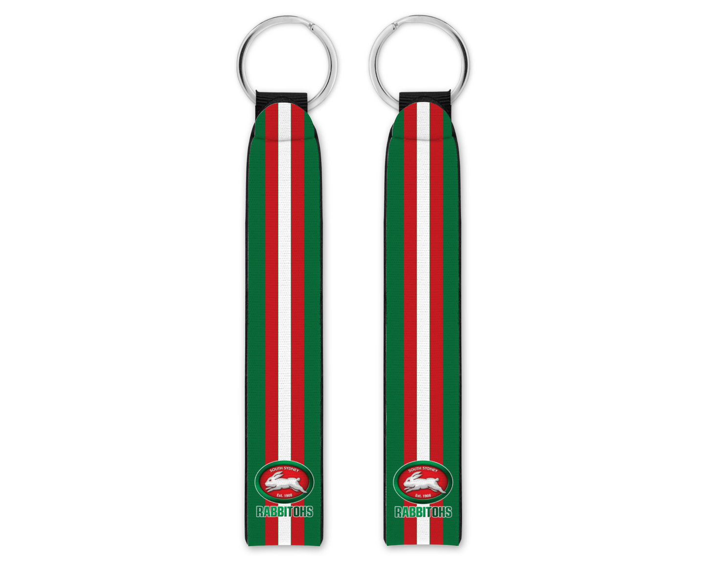 South Sydney Rabbitohs Wristband Keychain (019)