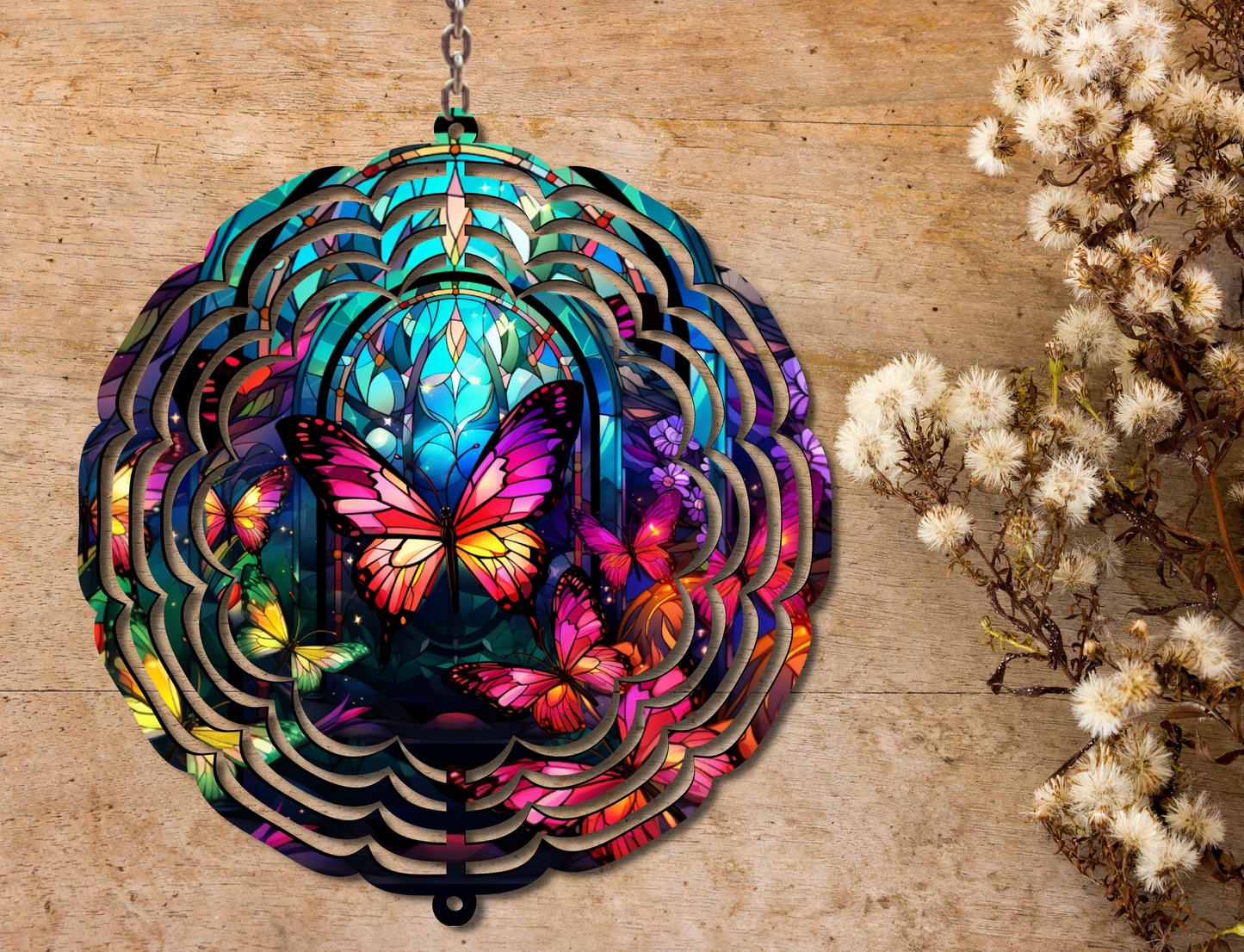 Butterfly Wind Spinner (169)