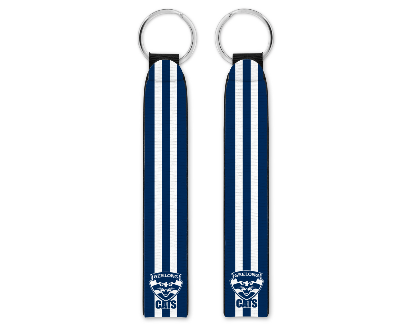 Geelong Cats Wristband Keychain (070)