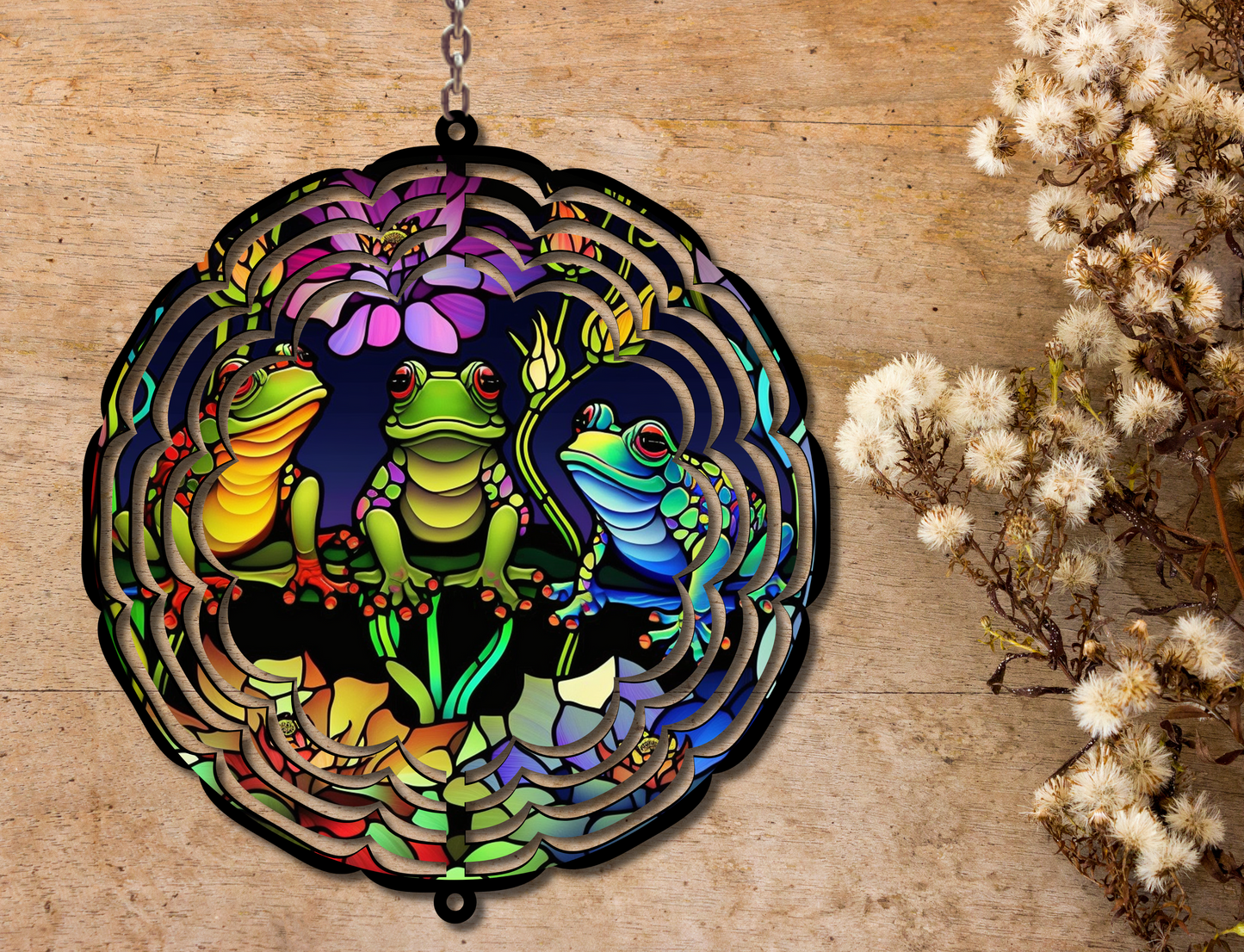 Frog Wind Spinner (097)
