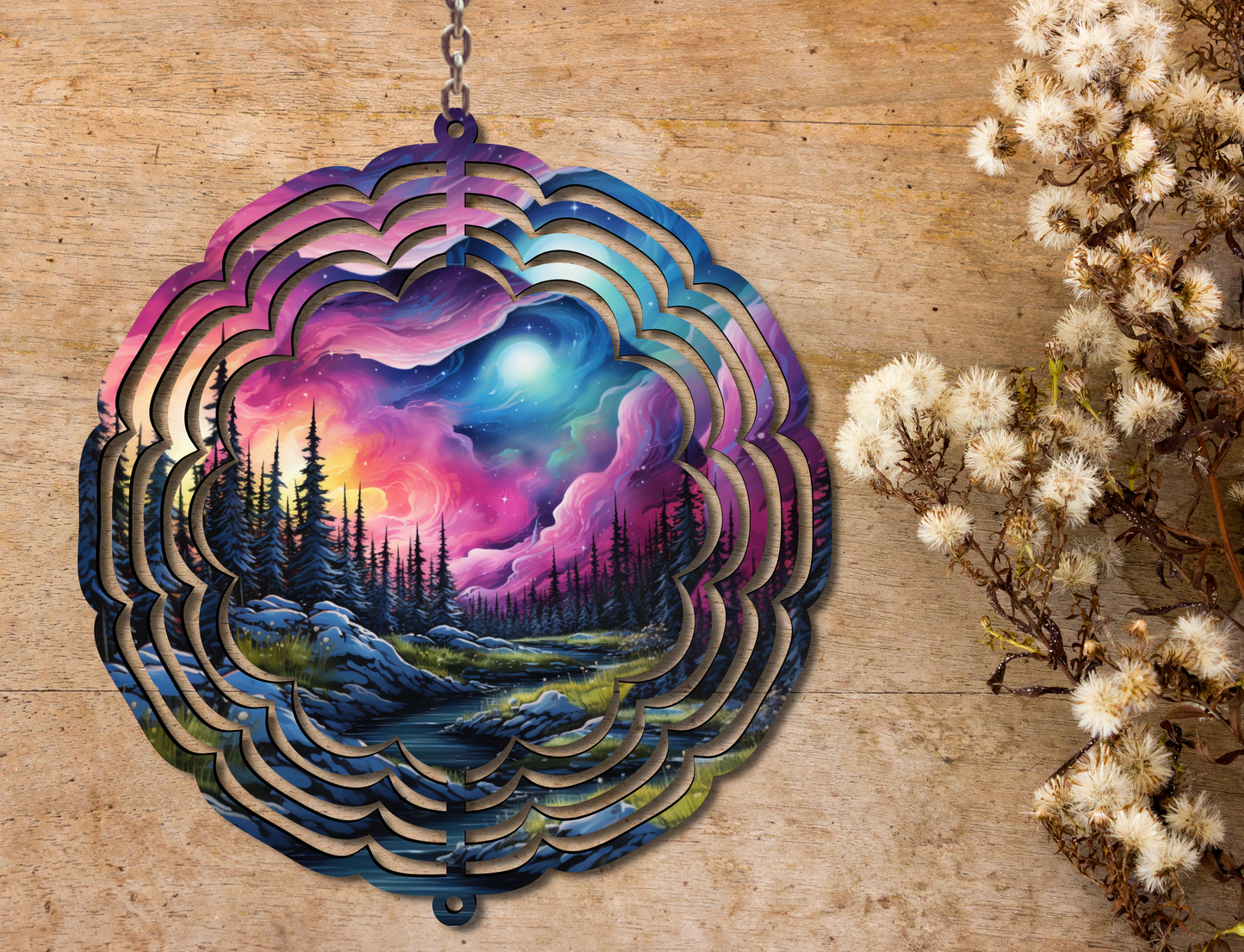 Northern Lights Wind Spinner (294)