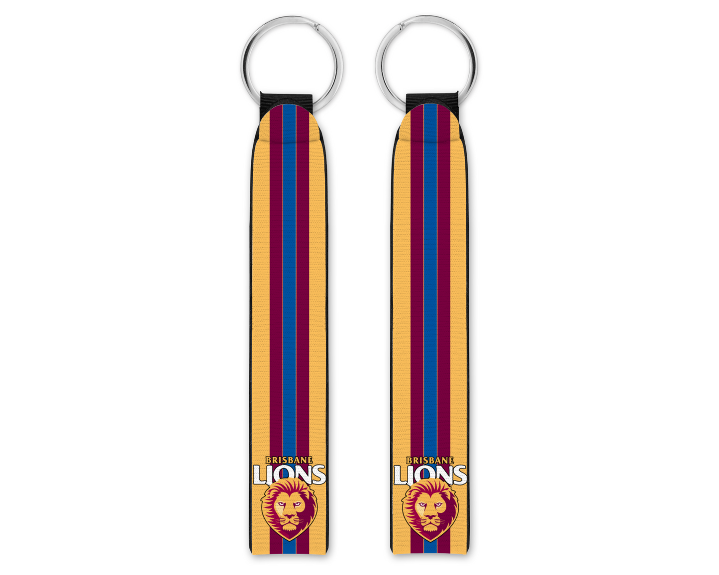 Brisbane Lions Wristband Keychain (102)