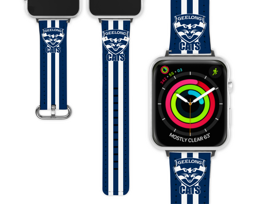 Geelong Cats Apple Watch Band (073)